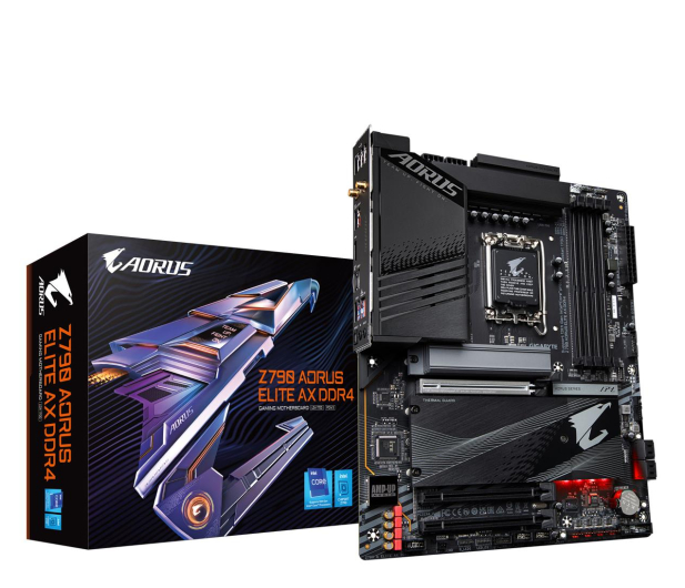 Gigabyte Z790 AORUS ELITE AX DDR4 - 1070723 - zdjęcie